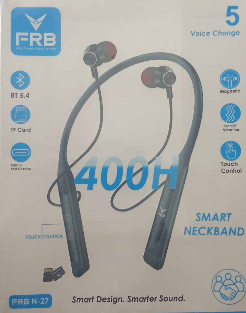 FRB-N27 Wireless Neckband – 400h