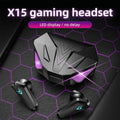 X15 TWS Wireless Earphone 5.3 bluetooth Headphone 65ms Low Latency Earbud Esport Gaming Headset Gamer